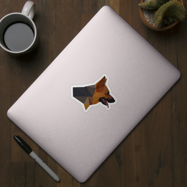 Low Poly Dog by Lollik